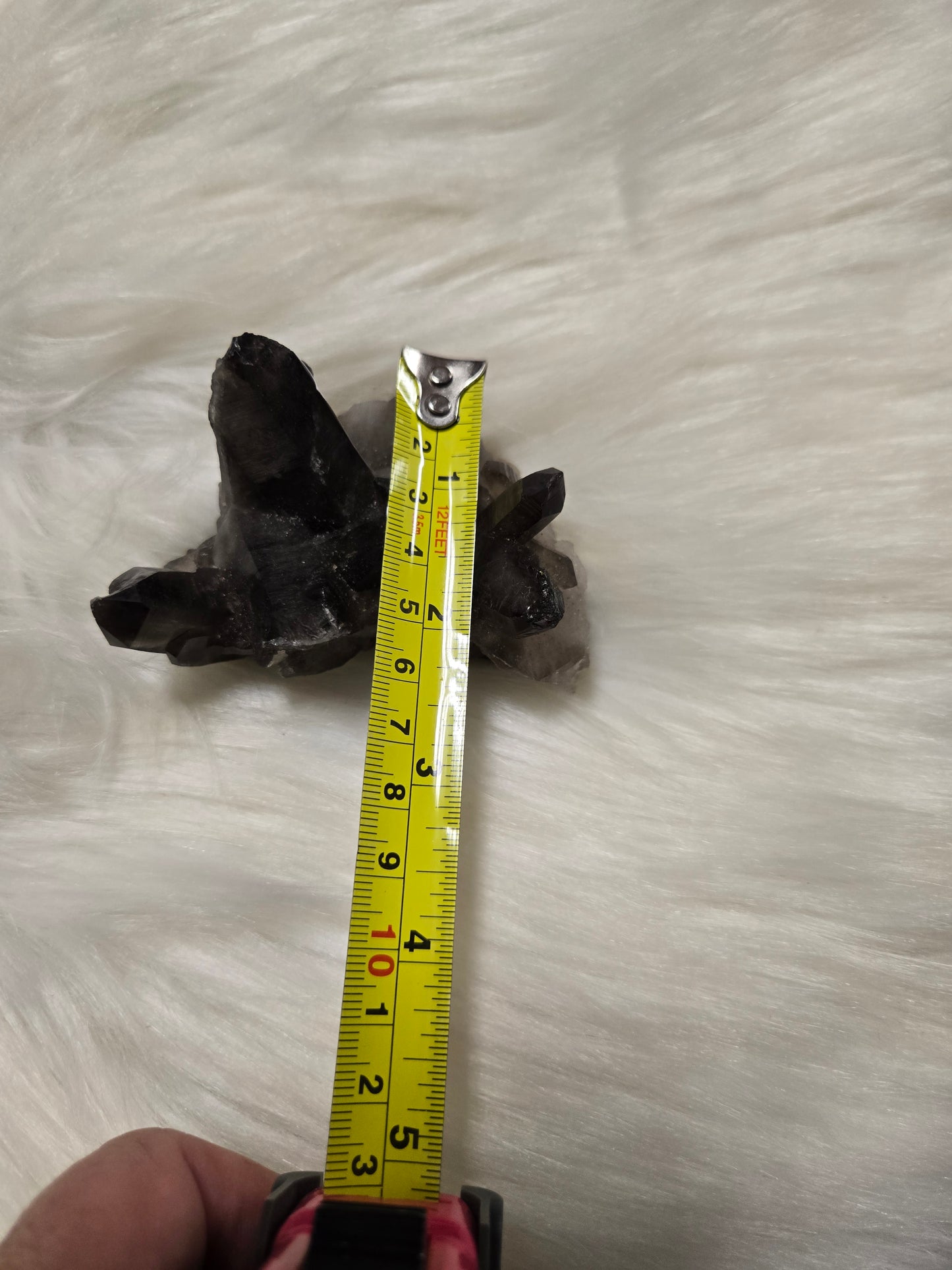 Raw Smoky quartz cluster