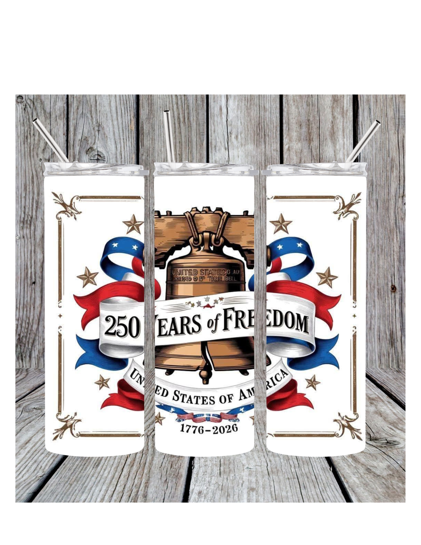 250 years of freedom tumbler