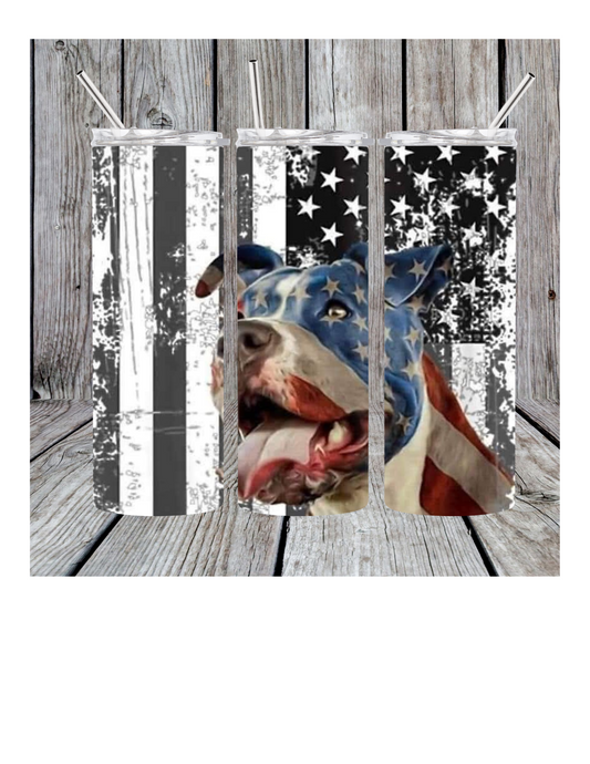 American pit bull tumbler
