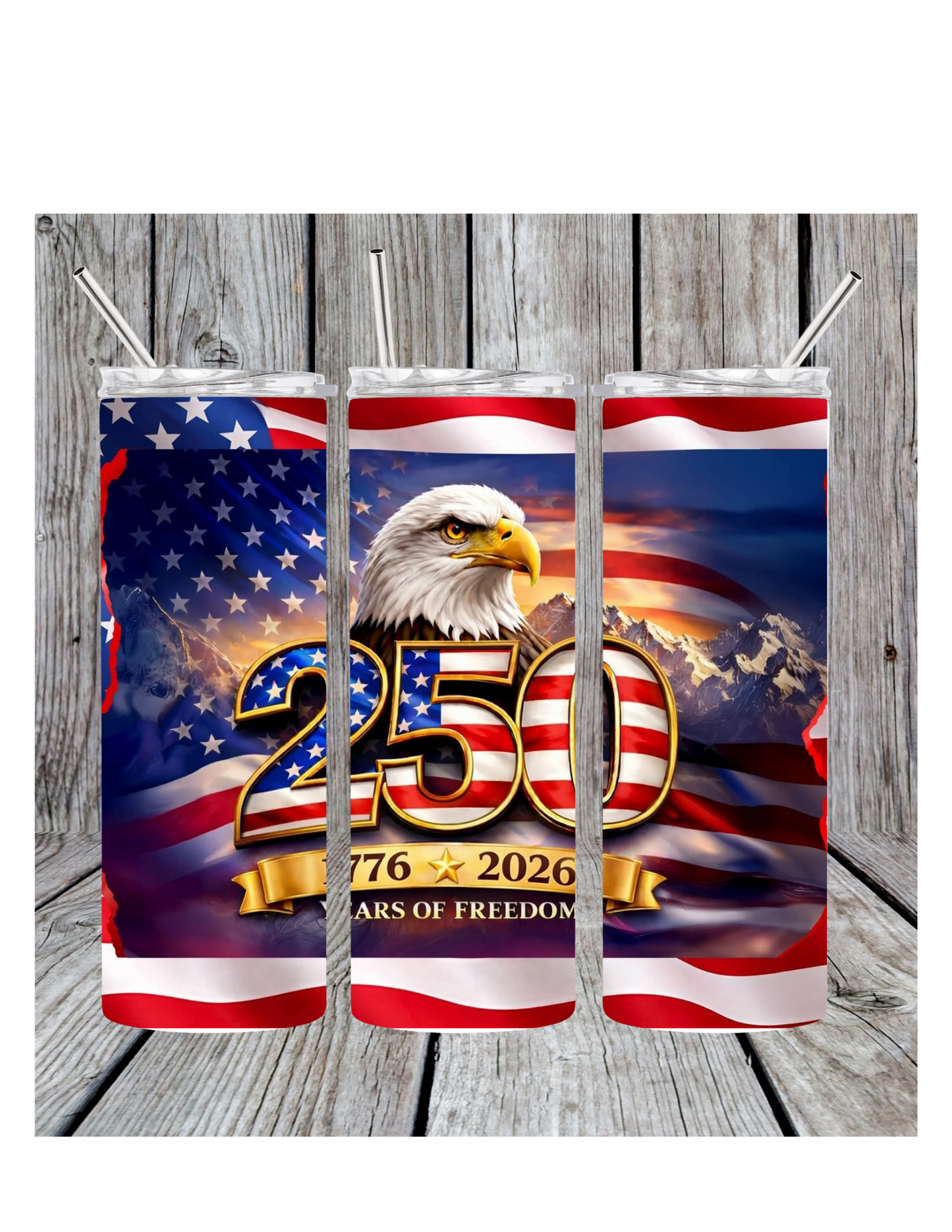 250 years tumbler