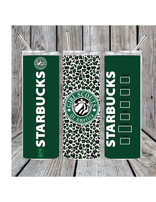 Girl scout tumbler