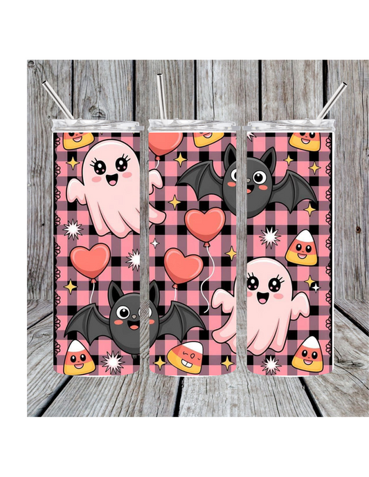 Pastel ghost tumbler