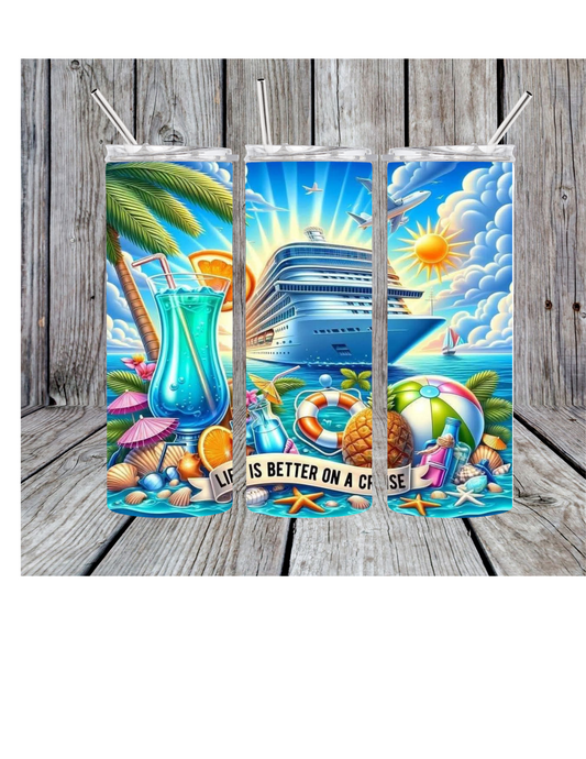 Cruise ship tumbler