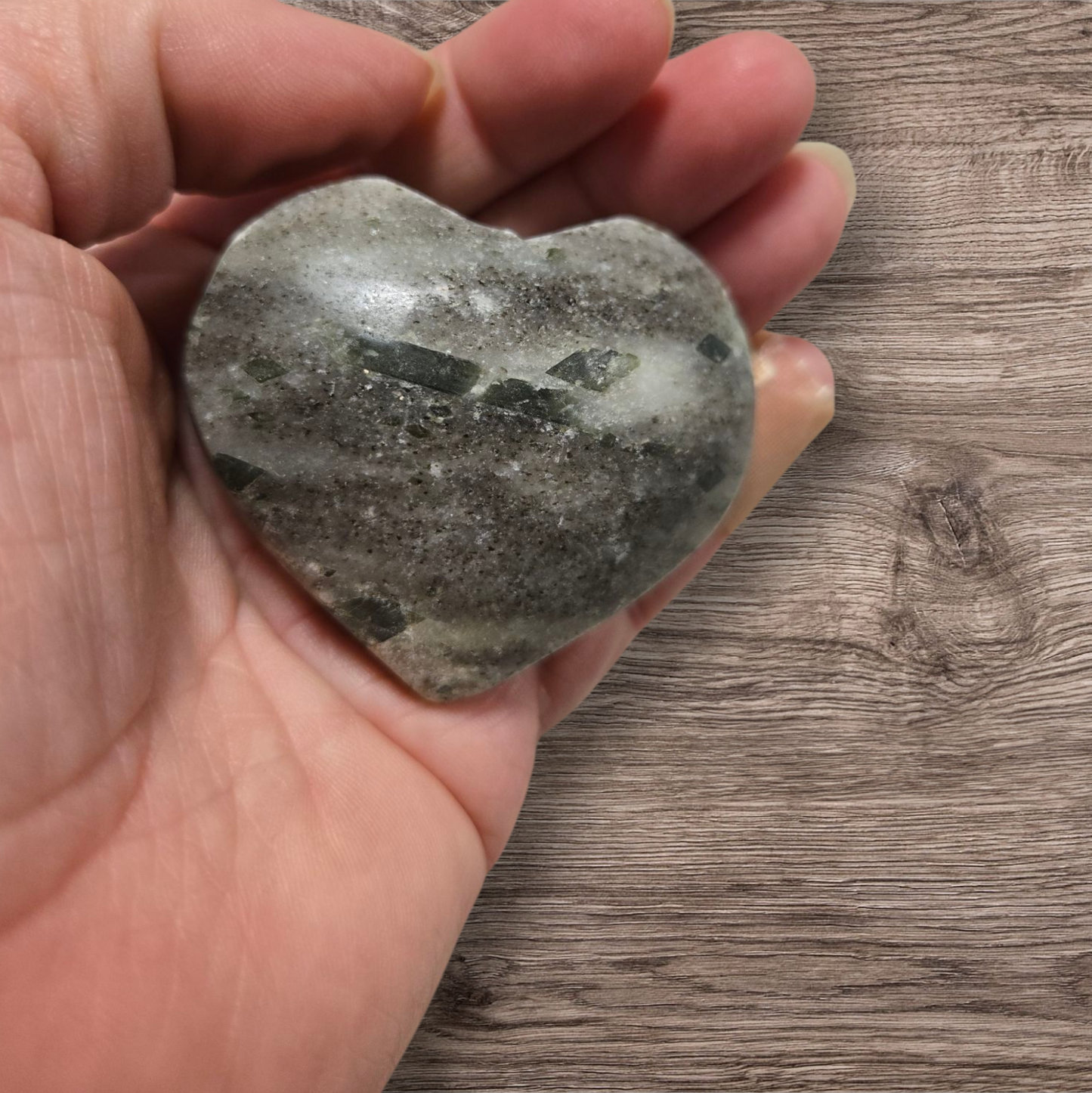 Epidote albite heart