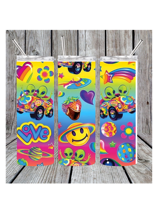 Rainbow tumbler