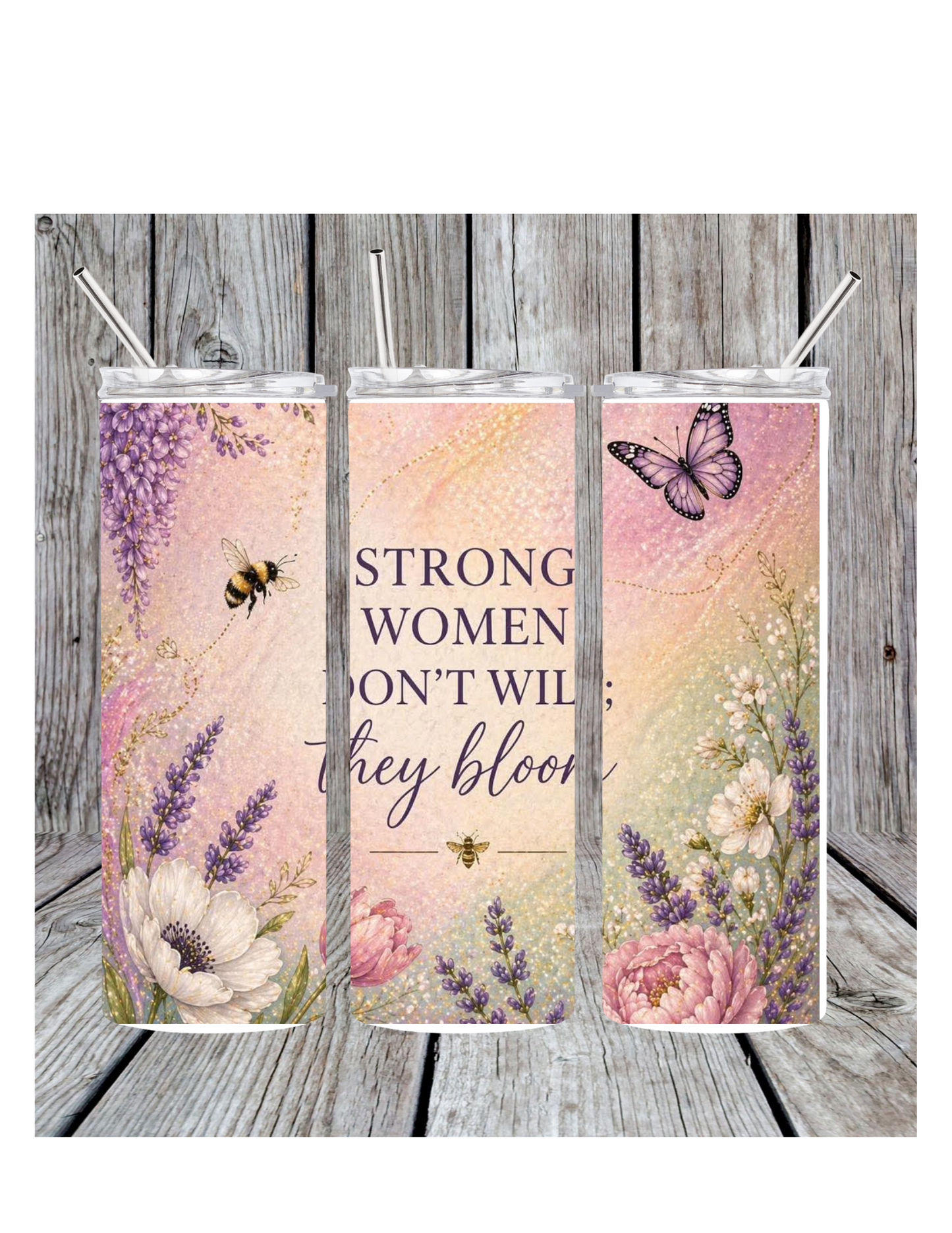 Strong women tumbler
