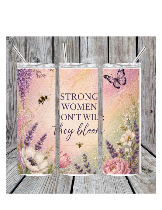Strong women tumbler