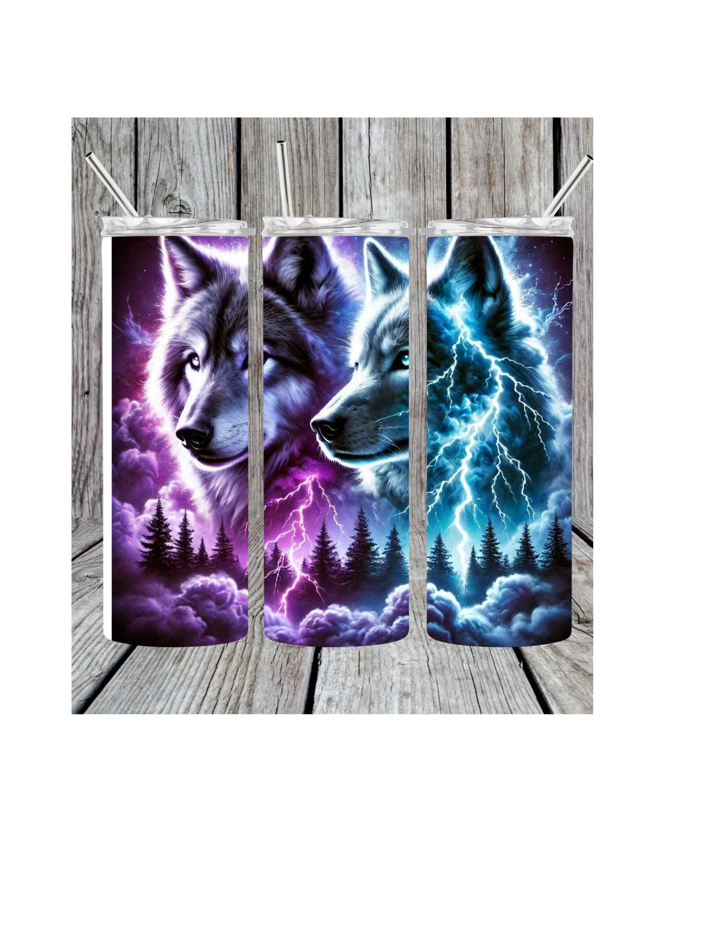 Wolf tumbler