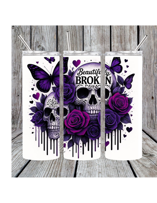 Beautifully Broken tumbler