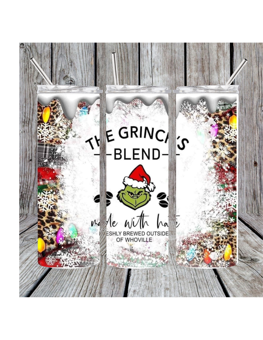 Grinch blend tumbler