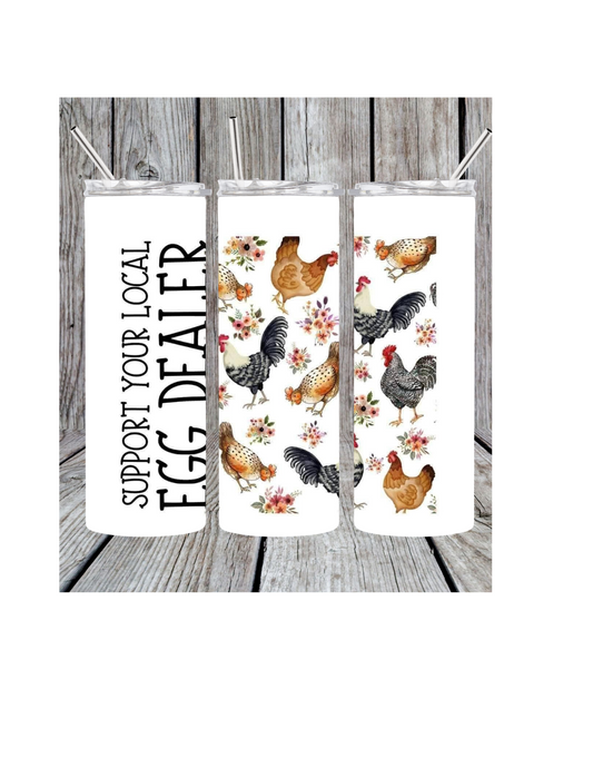 Egg dealer tumbler